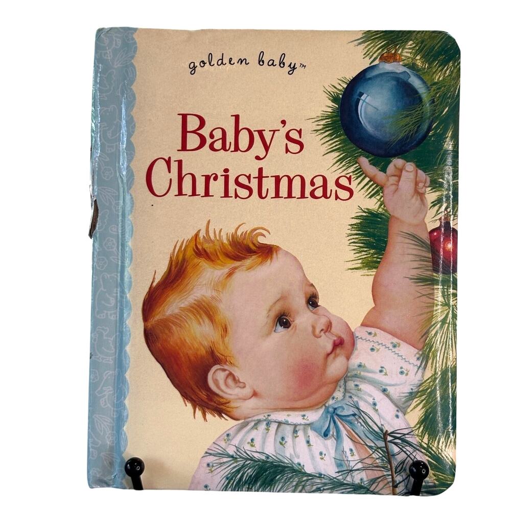 VTG 1987 Baby's Christmas Board Book, Esther Wilkin, Illustrations Eloise Wilkin